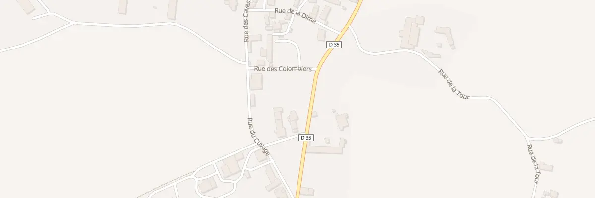 Plan du 18 Rte de Cueilhat à Étroussat