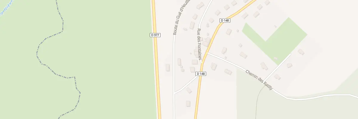 Plan du 4 Rte du Gué d’Heuillon à Saint-Martin-d’Heuille