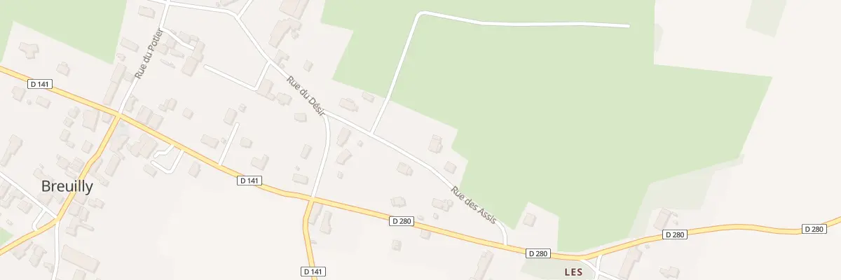 Plan du 9 Rue des Assis à Cesset