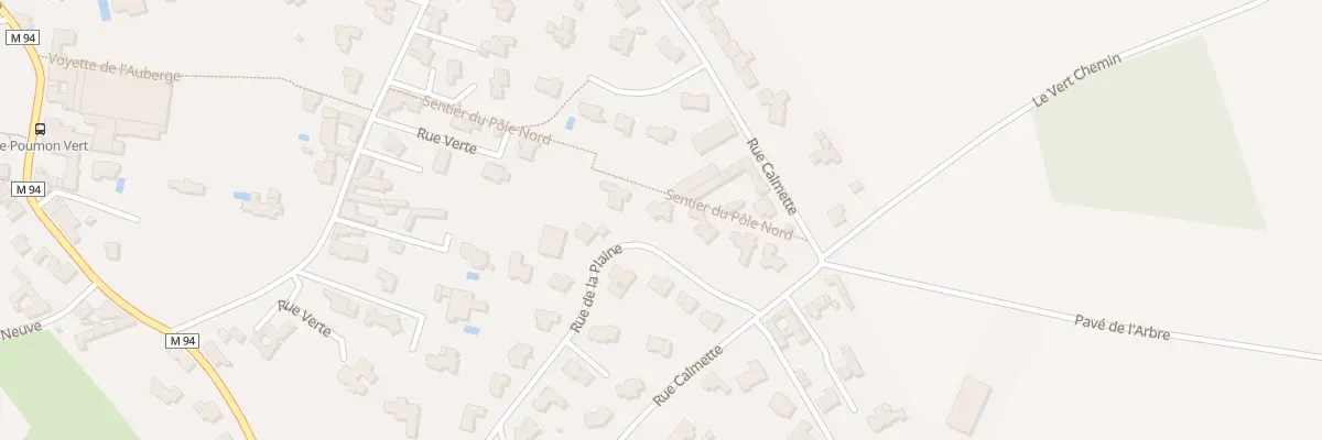 Plan du 8 Rue de la Plaine à Gruson