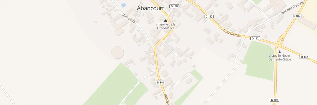 Plan du 11 Rue Yves Défossez à Abancourt