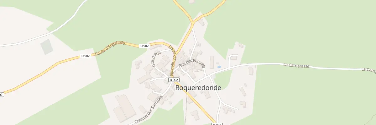Plan du 5 Rue de la Fontaine Vieille à Roqueredonde