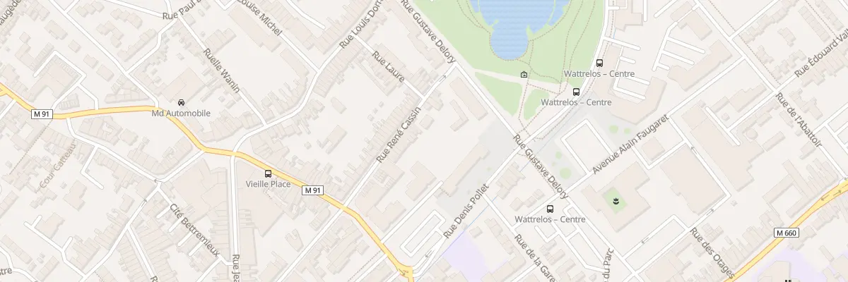 Plan du 36 Rue René Cassin à Wattrelos