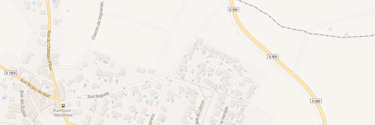 Plan du 48 Rue de la Verdale à Puimisson
