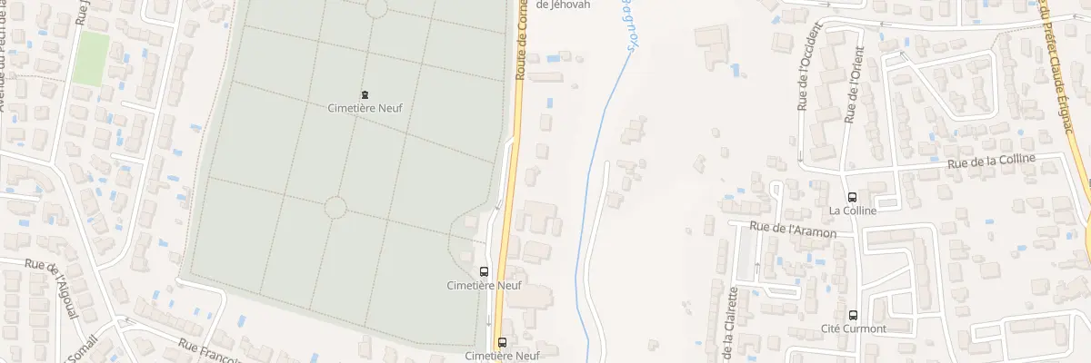 Plan du 180 Rte de Corneilhan à Béziers