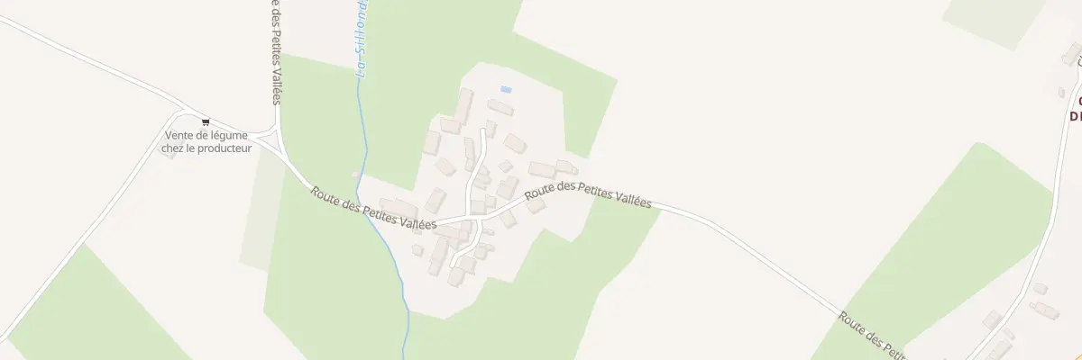 Plan du 16 Rte des Petites Vallées à Châteauneuf-Val-de-Bargis