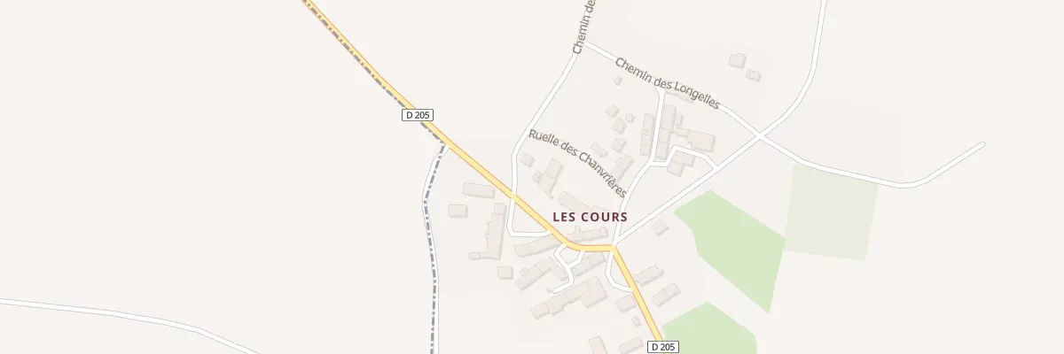Plan du 137 Les Cours à Sainpuits