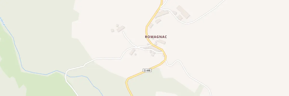 Plan du 8 Romagnac à Val d’Arcomie