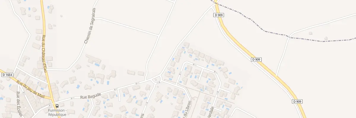 Plan du 46 Rue de la Verdale à Puimisson