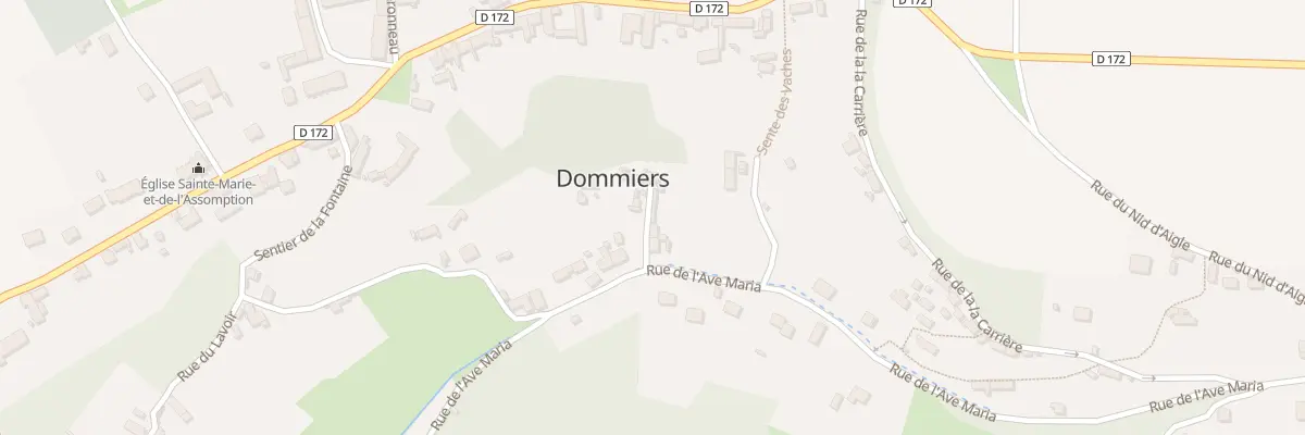 Plan du 4 Imp de la Rochelle à Dommiers