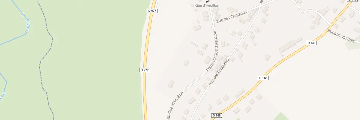 Plan du 5 Rte du Gué d’Heuillon à Saint-Martin-d’Heuille