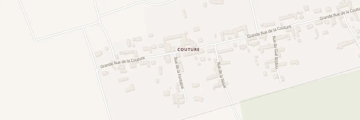 Plan du 81 Gr Grande Rue de Couture aux Ormes-sur-Voulzie