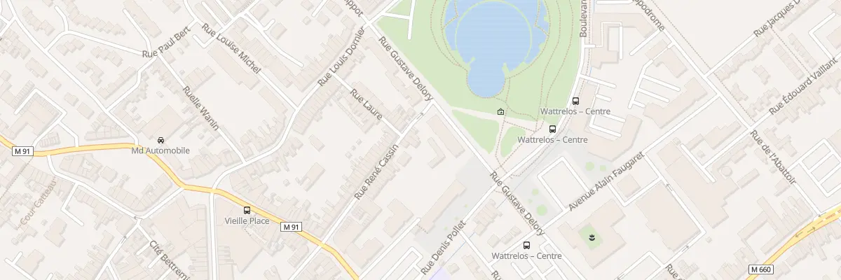 Plan du 50 Rue René Cassin à Wattrelos