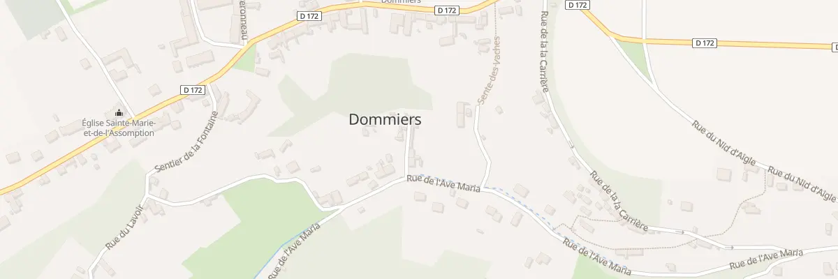 Plan du 12 Imp de la Rochelle à Dommiers