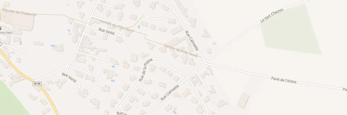 Plan du 6 Rue de la Plaine à Gruson