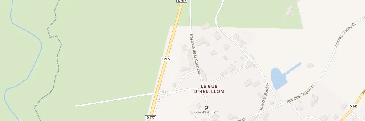 Plan du 3 Imp de la Garenne à Saint-Martin-d’Heuille