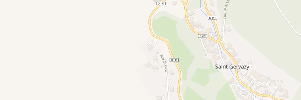 Plan du 5012 La Garenne à Saint-Gervazy