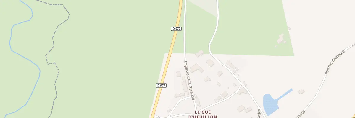 Plan du 5 Imp de la Garenne à Saint-Martin-d’Heuille
