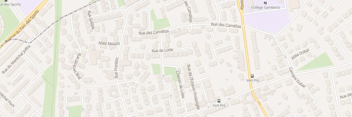 Plan du 22 Rue Lotte à Lys-lez-Lannoy