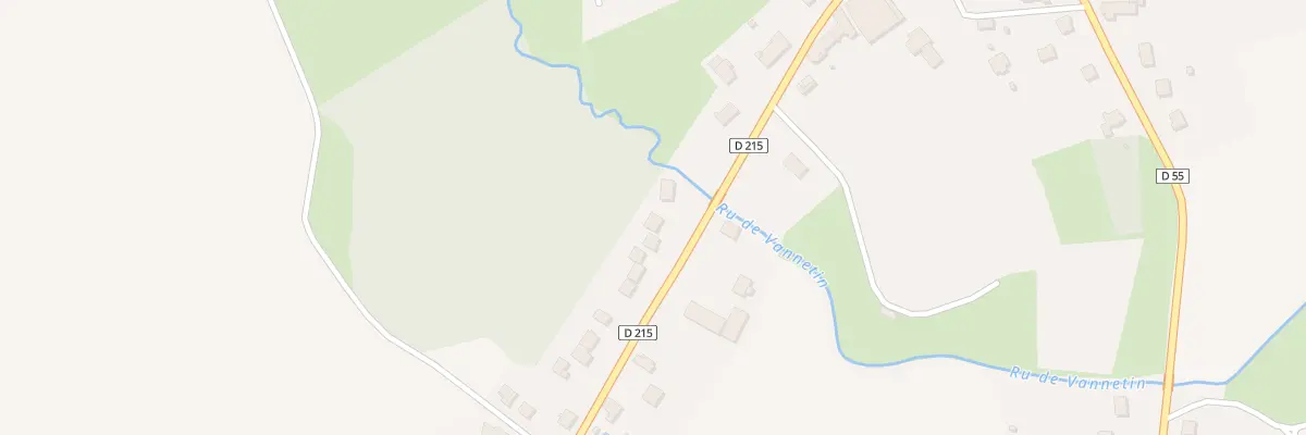 Plan de Rte de Mélun à Choisy-en-Brie