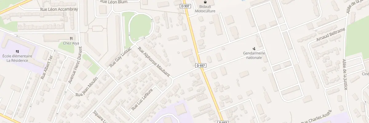 Plan du 27 Rue André Ternynck à Chauny