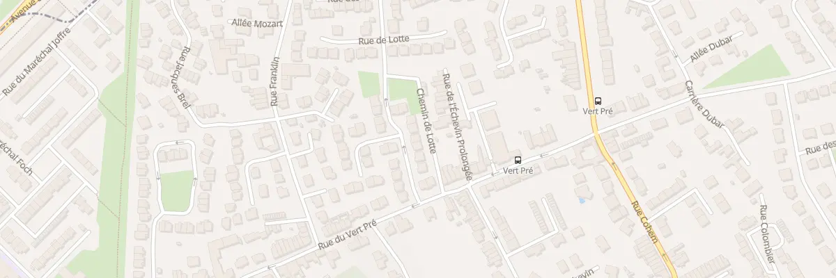 Plan du 8 Rue Lotte à Lys-lez-Lannoy