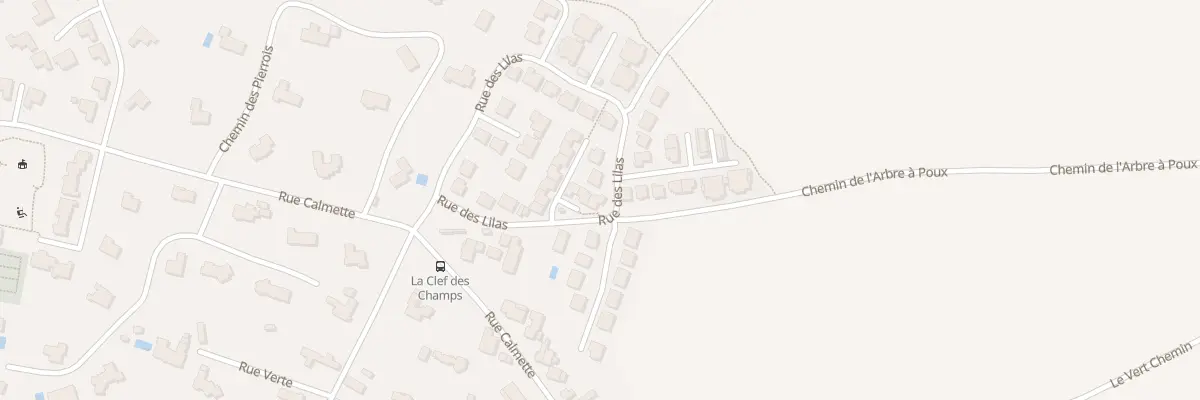 Plan du 14 Rue des Lilas à Gruson