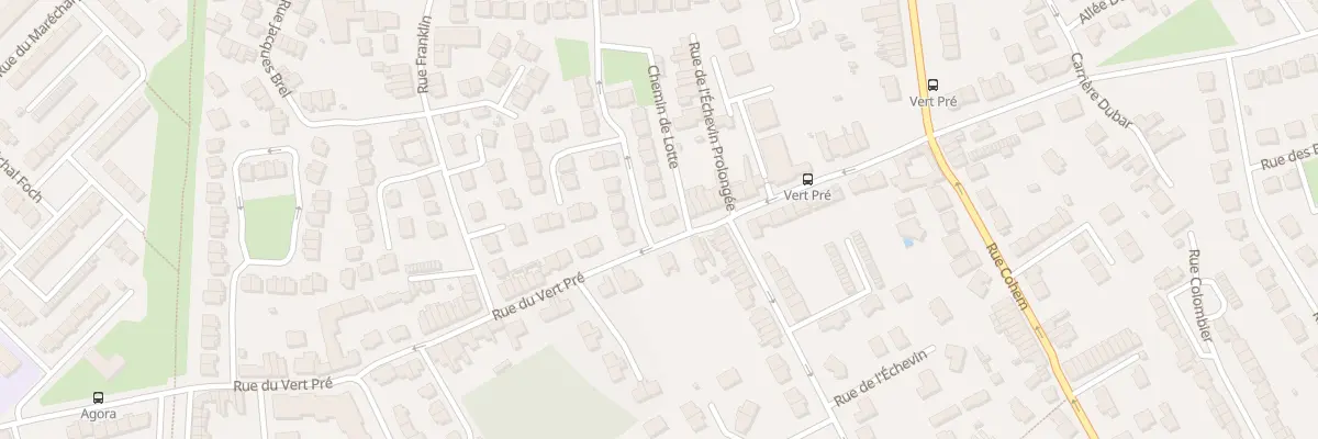 Plan du 42B Rue du Vert Pré à Lys-lez-Lannoy