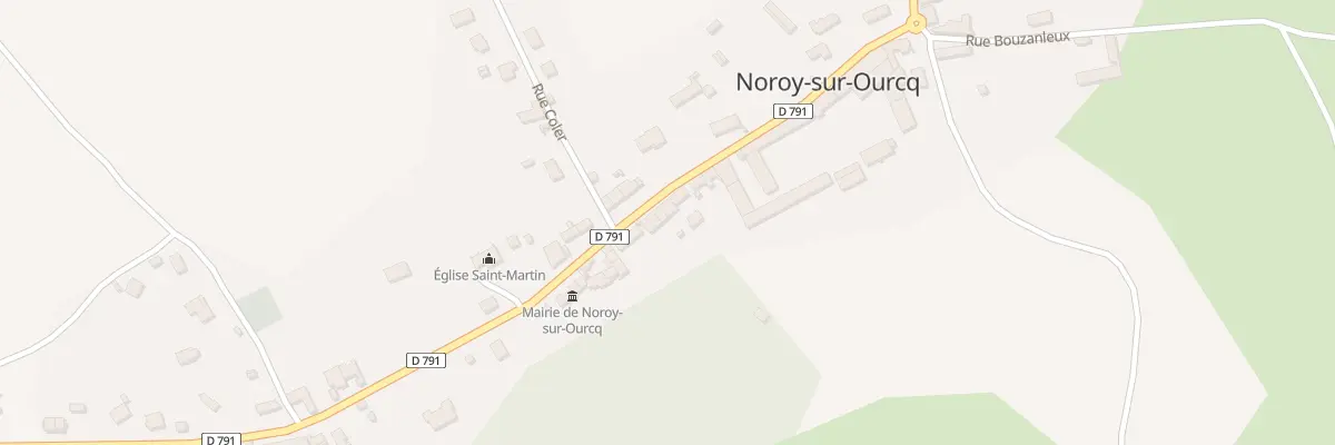 Plan du 27 Rue Principale à Noroy-sur-Ourcq