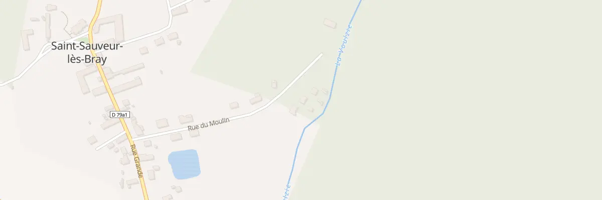 Plan du 13 Rue du Moulin à Saint-Sauveur-lès-Bray