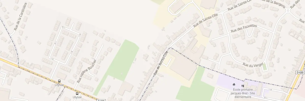 Plan du 37 Rue de Sainte-olle à Neuville-Saint-Rémy