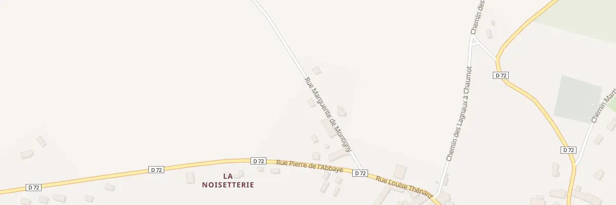 Plan du 6 Rue Margueritte de Montigny à Chaumot