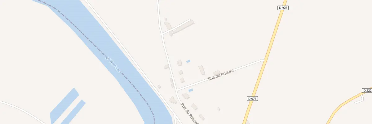 Plan du 383A Che du Prieuré Sixte à Michery