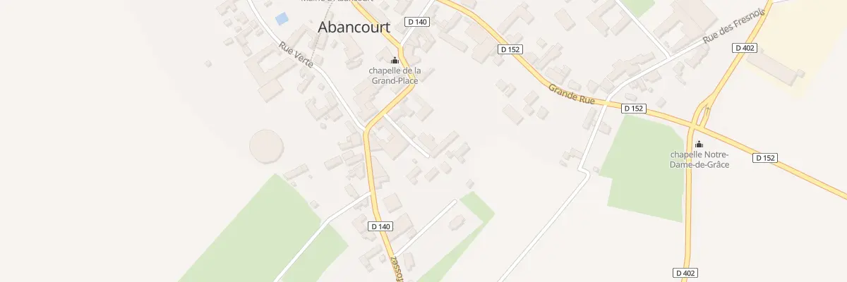Plan du 3 Rue des Martyrs à Abancourt