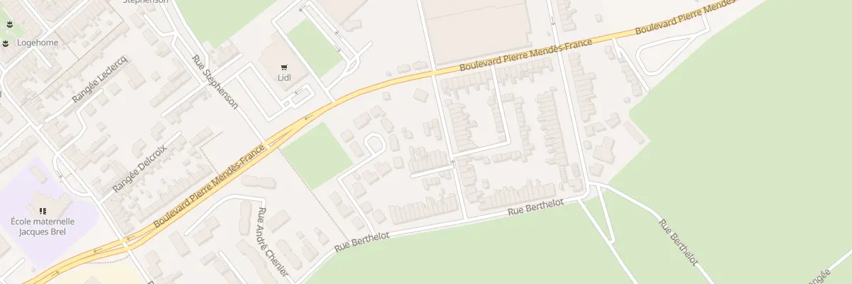 Plan du 18 Rue Caporal J Leclercq à Wattrelos