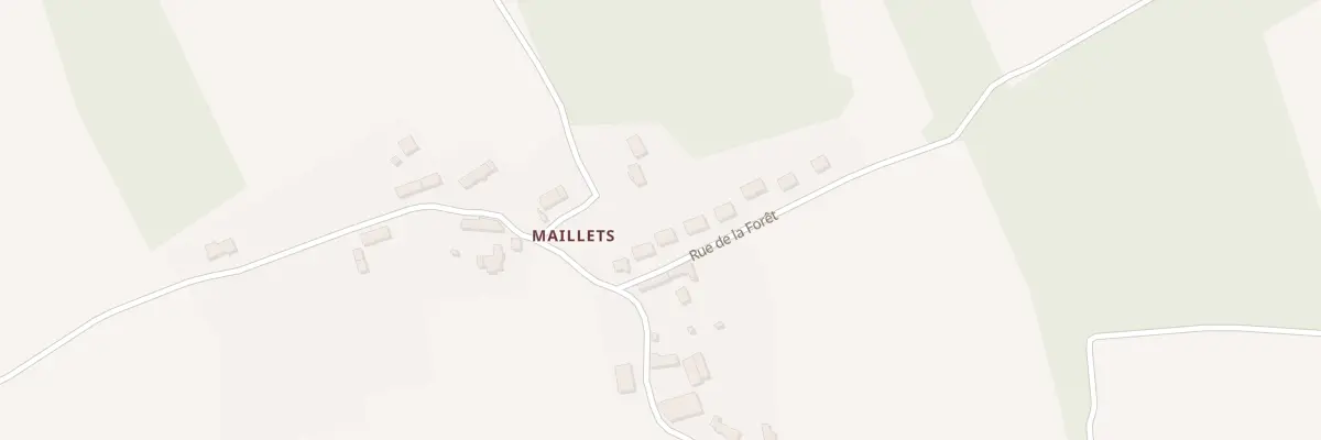 Plan du 3 Rue de la Foret à Bussy-le-Repos