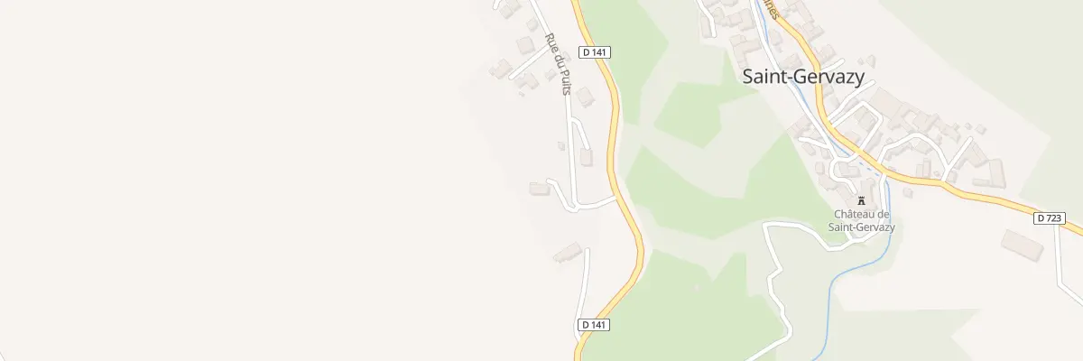 Plan du 5002 Derriere Les Garennes à Saint-Gervazy