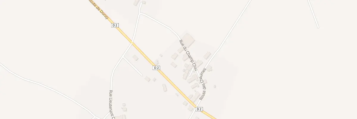 Plan du 7 Rue du Champ Clou à Châteauneuf-Val-de-Bargis