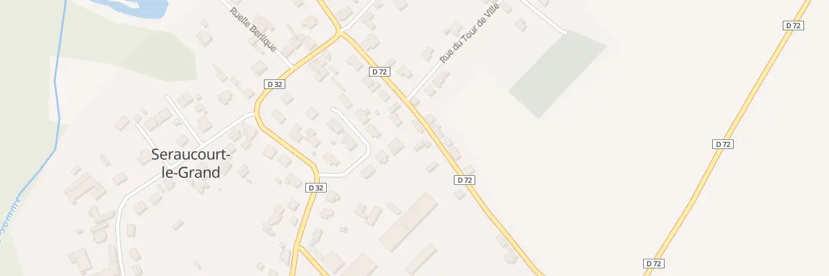 Plan du 9 Rue du Jeu d’Arc à Seraucourt-le-Grand