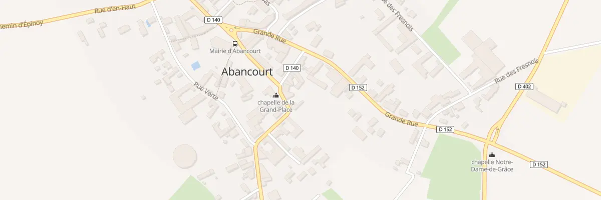 Plan du 1 Rue Yves Défossez à Abancourt