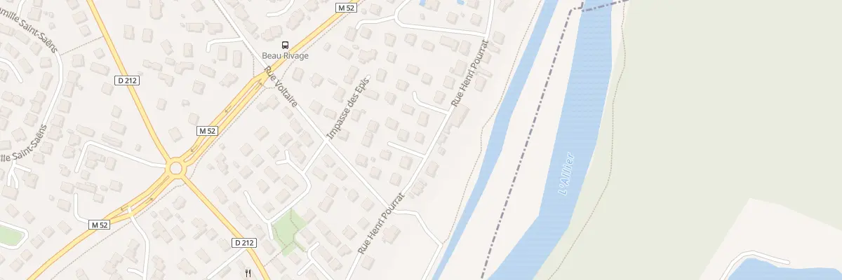 Plan du 31 Rue Henri Pourrat à Cournon-d’Auvergne