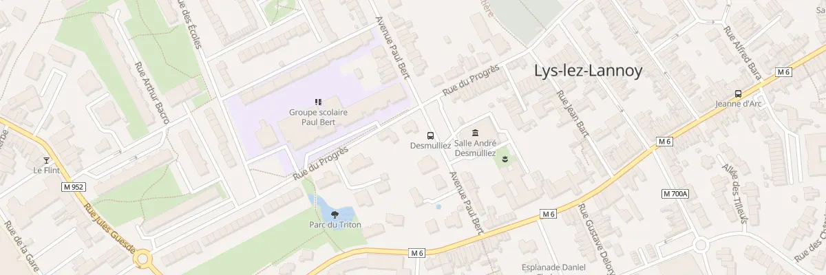 Plan du 51 Rue du Progrès à Lys-lez-Lannoy