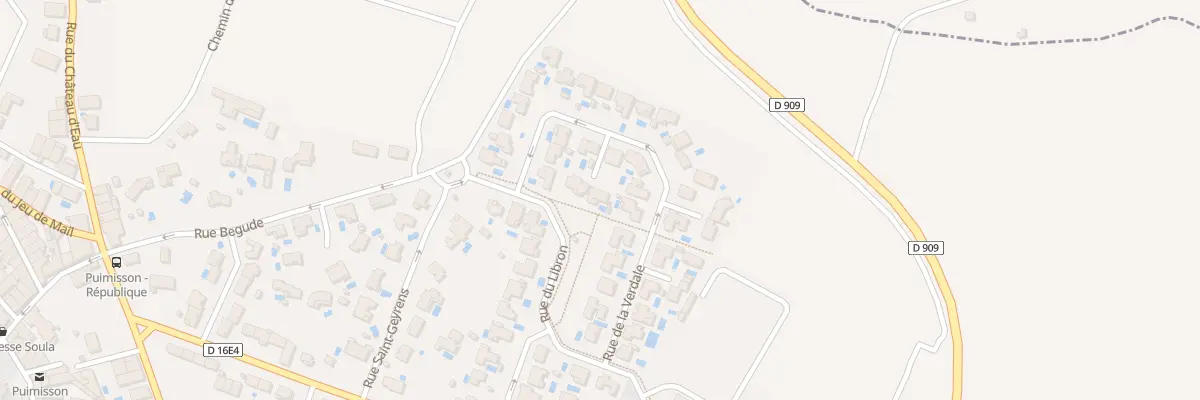 Plan du 19 Rue de la Verdale à Puimisson