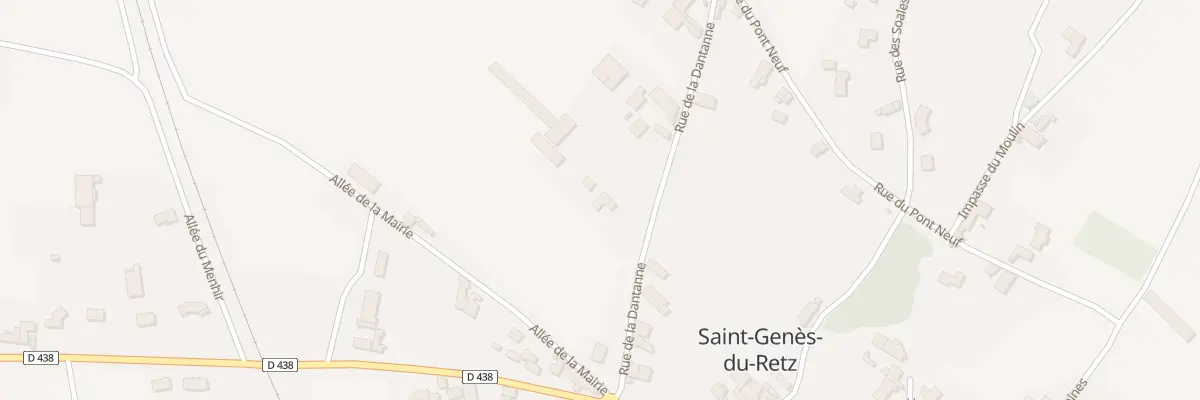 Plan du 7 Rue de la Dantanne à Saint-Genès-du-Retz