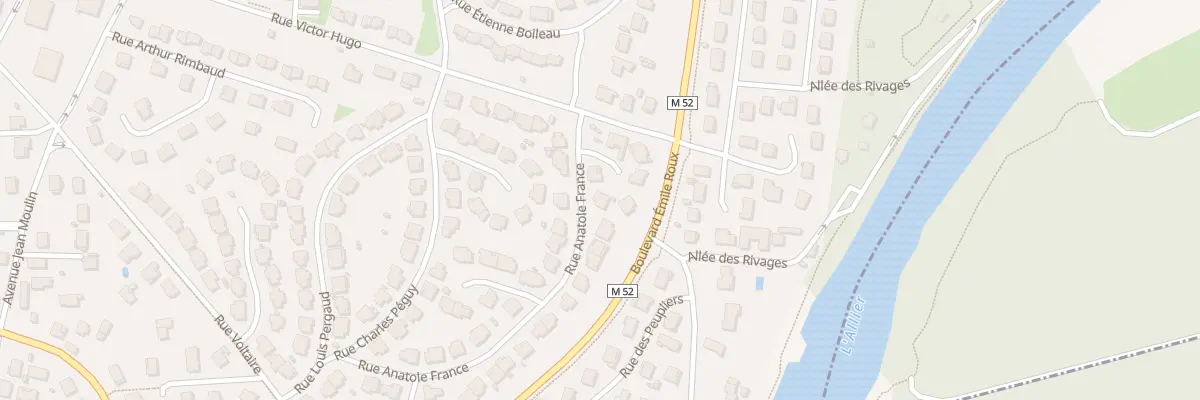Plan du 54 Rue Anatole France à Cournon-d’Auvergne