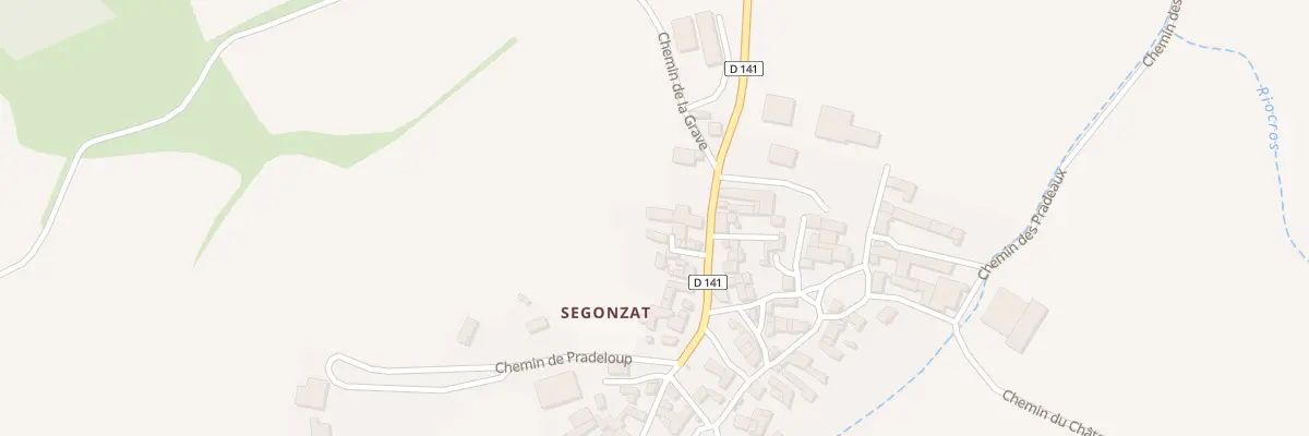 Plan du 5030 Imp Selierot Segonzat à Saint-Gervazy