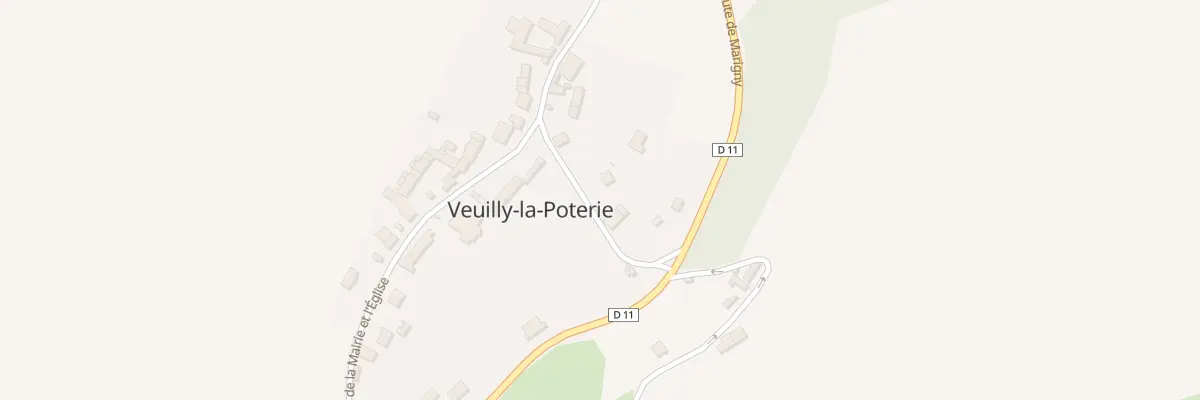 Plan du 1 Che de la Fontaine à Veuilly-la-Poterie