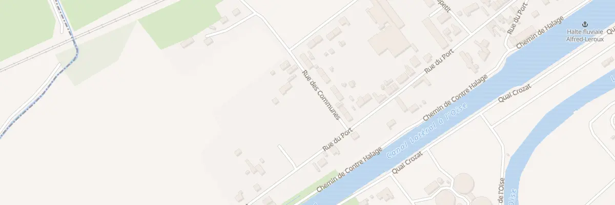 Plan du 20 Rue des Communes à Chauny