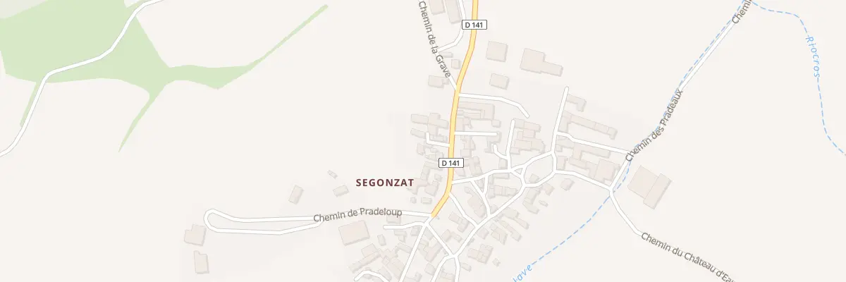 Plan du 5031 Imp Selierot Segonzat à Saint-Gervazy