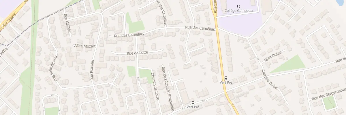 Plan du 30 Rue Lotte à Lys-lez-Lannoy